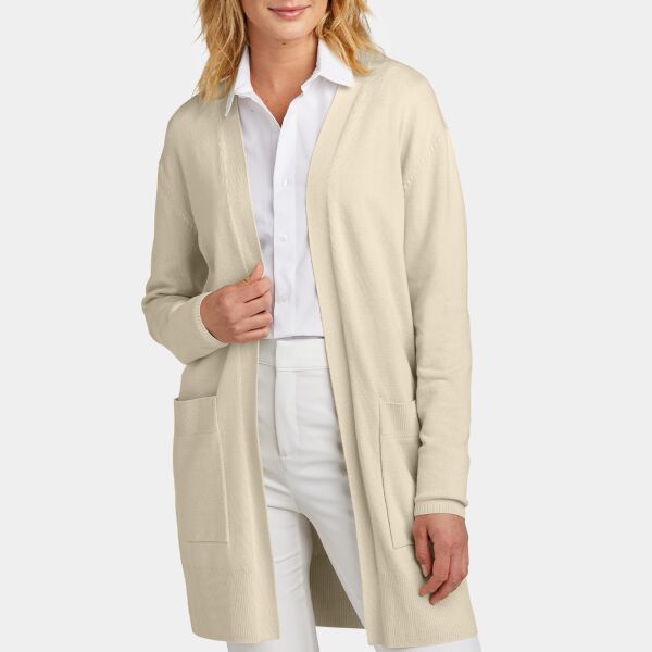 Women's Open Front Cardigan Sweater Thumbnail