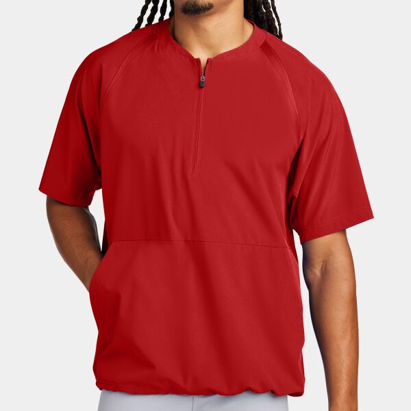 Repeat 1/2 Zip Short Sleeve Jacket Thumbnail