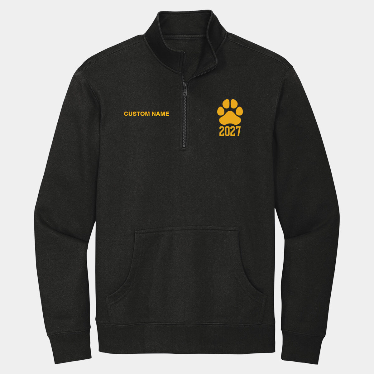 Unisex V.I.T. Fleece 1/4 Zip (Personalized) Thumbnail