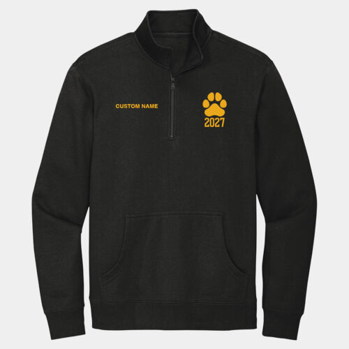 Unisex V.I.T. Fleece 1/4 Zip (Personalized) Thumbnail
